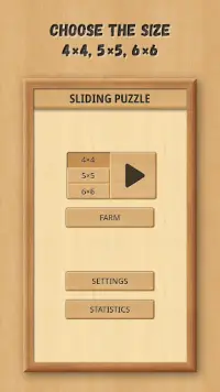 Sliding Puzzle: Wooden Classics Screen Shot 0