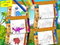 Dinosaur coloring pages - Good learning for kids Screen Shot 9