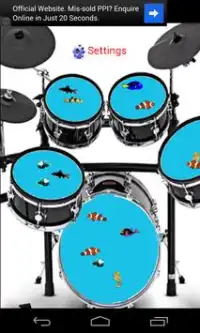 Fish Tank Drums Screen Shot 1