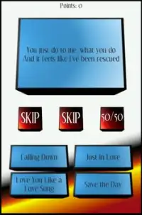 Selena Gomez Lyric Quiz Screen Shot 2