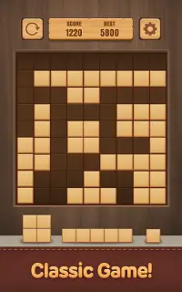 Wood Puzzle Block -Classic Puzzle Block Brain Game Screen Shot 5