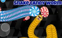 Worm Candy io - Snake Candy Sliter Screen Shot 3