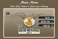 La caza de ciervos Sniper Screen Shot 0