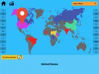 🆕World Geography Quiz Game Screen Shot 0