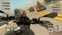 Moto Rider in Heavy Traffic Screen Shot 1