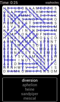 Word search puzzle free Screen Shot 2