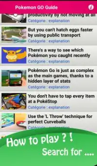 Guide for Pokemon Go Screen Shot 6