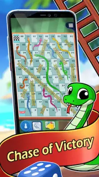 Snakes & Ladders Online Offline Board Game Screen Shot 1