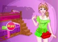 女の子のゲームドレスアップ Screen Shot 0