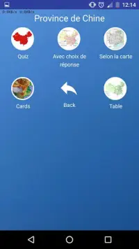 Test de géographie de la Chine Screen Shot 3