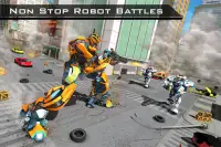 Game transformasi robot hiu - perang robot Screen Shot 1