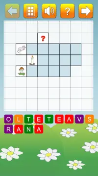 Spanish Crosswords 4 Kids Lite Screen Shot 2