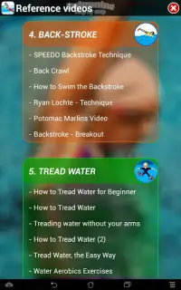 Swimming Step by Step Screen Shot 19