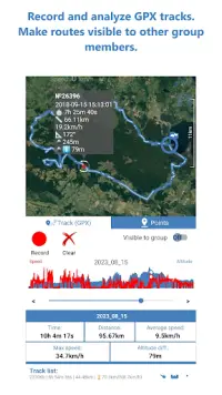 Enduro Tracker - GPS tracker Screen Shot 2