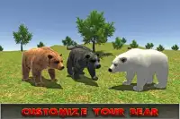 غاضبة البرية حياة الدب Screen Shot 9