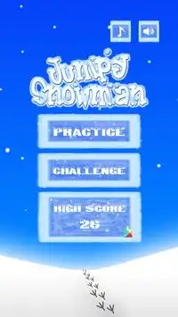 Jumpy Snowman Screen Shot 0