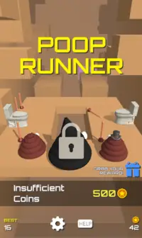 Poop Runner Screen Shot 2