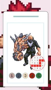 Boku No Hero Pixel Art Games Screen Shot 2