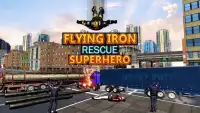 Grand Flying Iron Ninja Mafia Fight 2018 Screen Shot 0