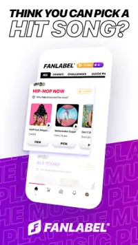 FanLabel - Daily Music Contests Screen Shot 0