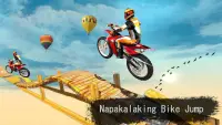 Tricky bike stunt tracks 3d Screen Shot 1