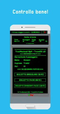 Train Inspector - Controlla biglietti treno Screen Shot 1