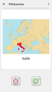 Kaarten van alle landen in de wereld - Kaart-Quiz Screen Shot 3