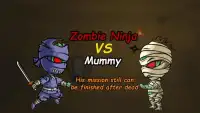 Zombie Ninja vs Mummy Screen Shot 0