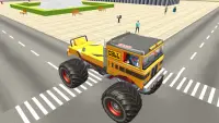 Monster Truck Offroad Hill Climb 3D Screen Shot 2