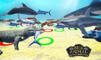 Sea Animal Kingdom Battle: War Simulator Screen Shot 5