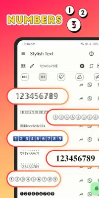 Stylish Text - Fonts Keyboard Screen Shot 7