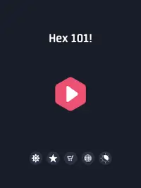 Hex 101! Hexagonal Block Puzzle Game Screen Shot 9