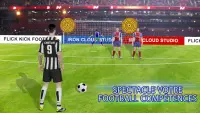 Football La grève Peine Donner un coup Football ⚽ Screen Shot 0