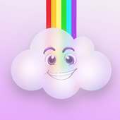 Rainbow Cloud : Draw Path