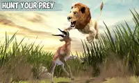 Angry Lion Jungle Survival 3D Screen Shot 1