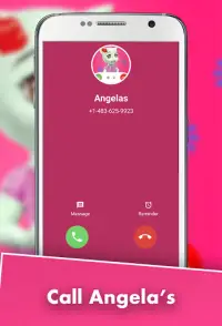 Call from Angela’s Chat   Call Simulator Screen Shot 2