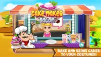 Cake Maker Salon: Bakery Story Screen Shot 2
