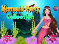 Mermaid Party Girls spelletjes Screen Shot 0