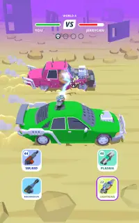 Desert Riders - Car Battle Game Screen Shot 5
