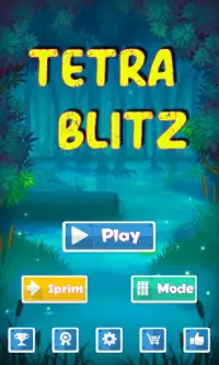 Classic Tetra Blitz Puzzle Screen Shot 0