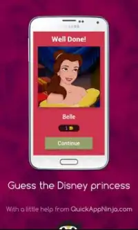 Guess the Disney Princess Screen Shot 1