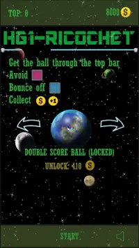 Hard Game 1 - Ricochet Screen Shot 0