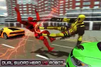 Dead Sword Hero vs Cable Hero: City Battle Screen Shot 2