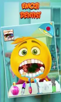 Emoji in the secret world of the dentist Screen Shot 0