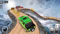 القيادة جيب الطرق الوعرة 3D: سباق تسلق التل 4x4 Screen Shot 2