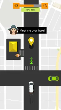Elegir N Soltar Taxi Simulador Screen Shot 6
