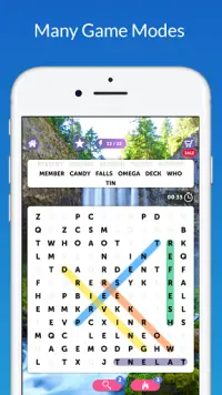 Super Word Search Puzzle: Ads Free Screen Shot 4