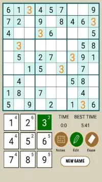 Sudoku Puzzle Screen Shot 7