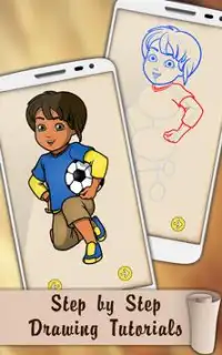 Draw Dora and Friends Babies Screen Shot 2