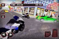 US Police Bike Gangster & Criminal Chase Screen Shot 3